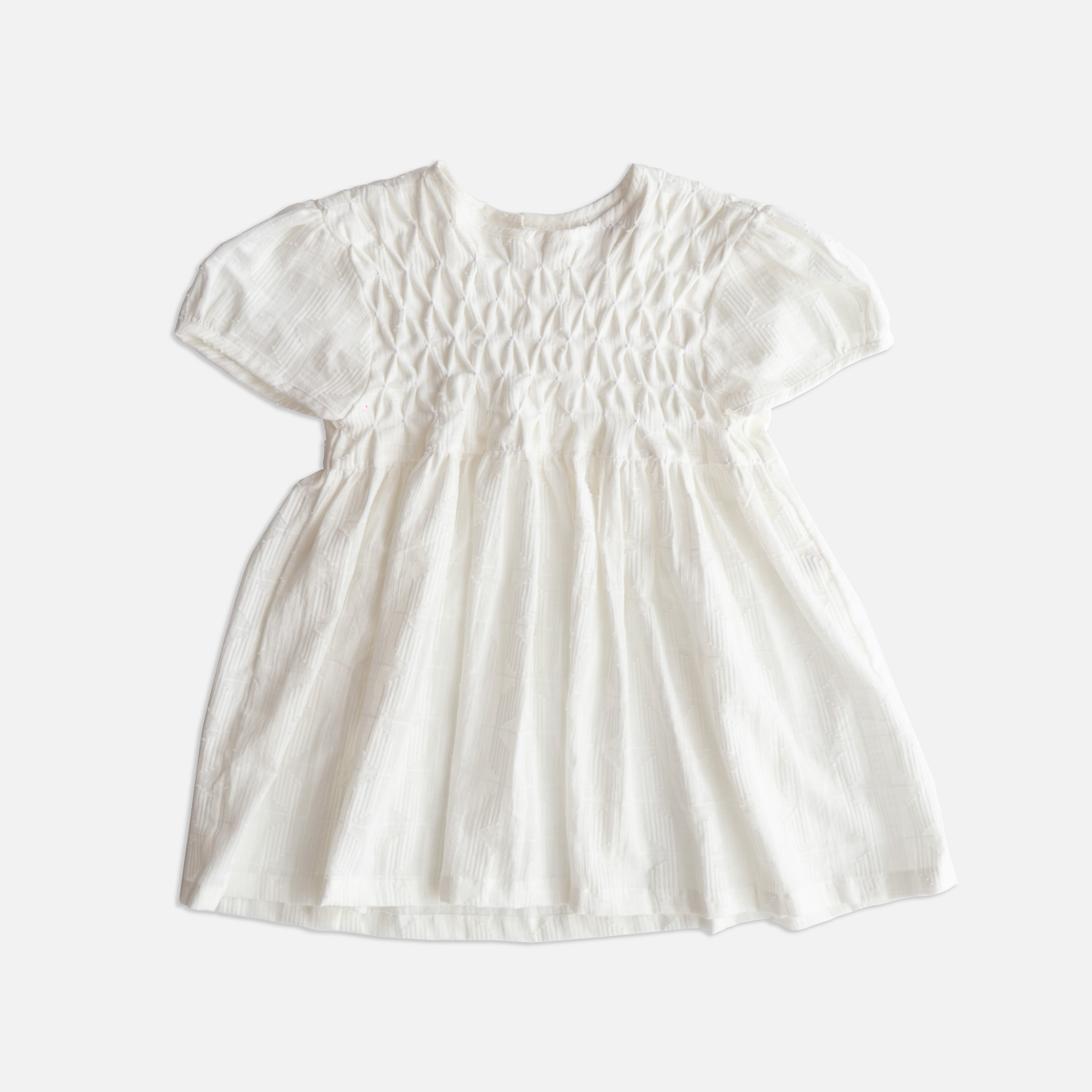 white short sleeve smock dress 100% Linen Dress for Woman Midi Dress Smock Dress Maternity Dress With Pockets Short Sleeve Dress Mother's Day Gift MARIA Pure White