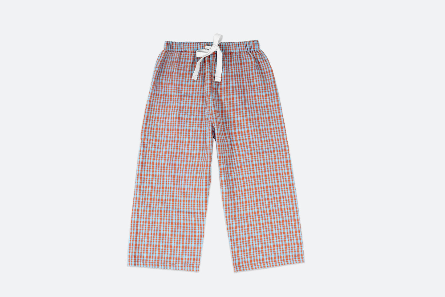 nova pants - red / blue check