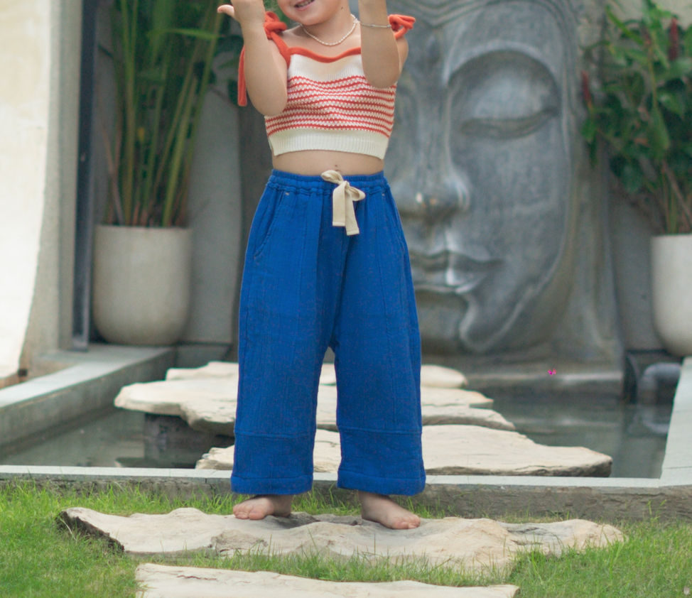boston pants - blue