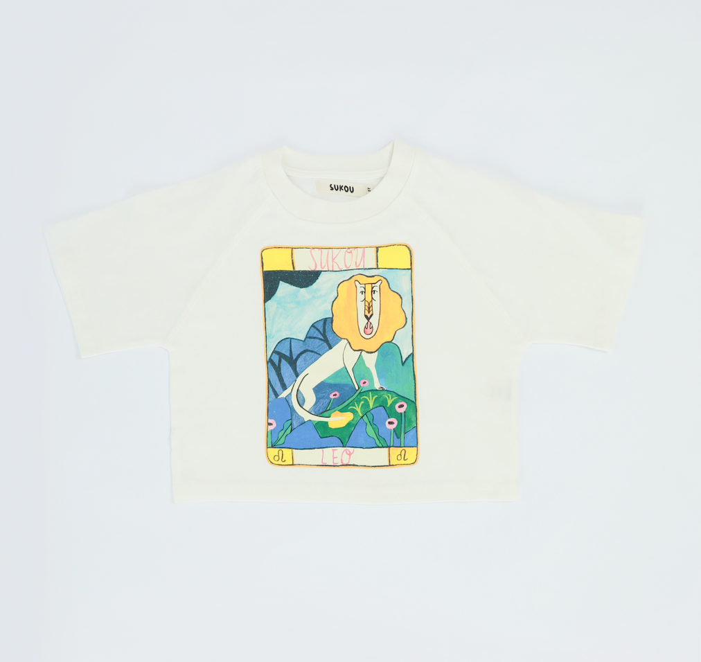 star sign kids tees - leo