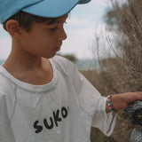 sukou signature long sleeved - white