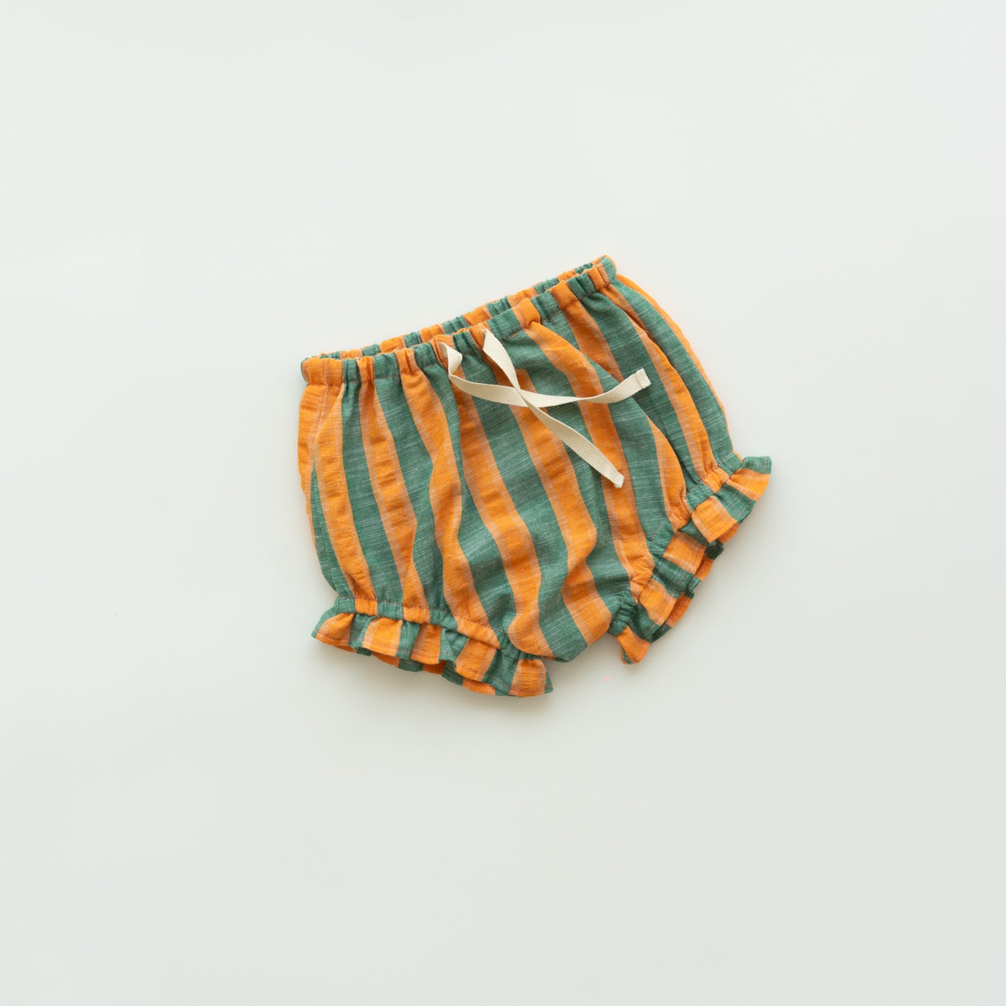 louis bloomer - orange / green stripe