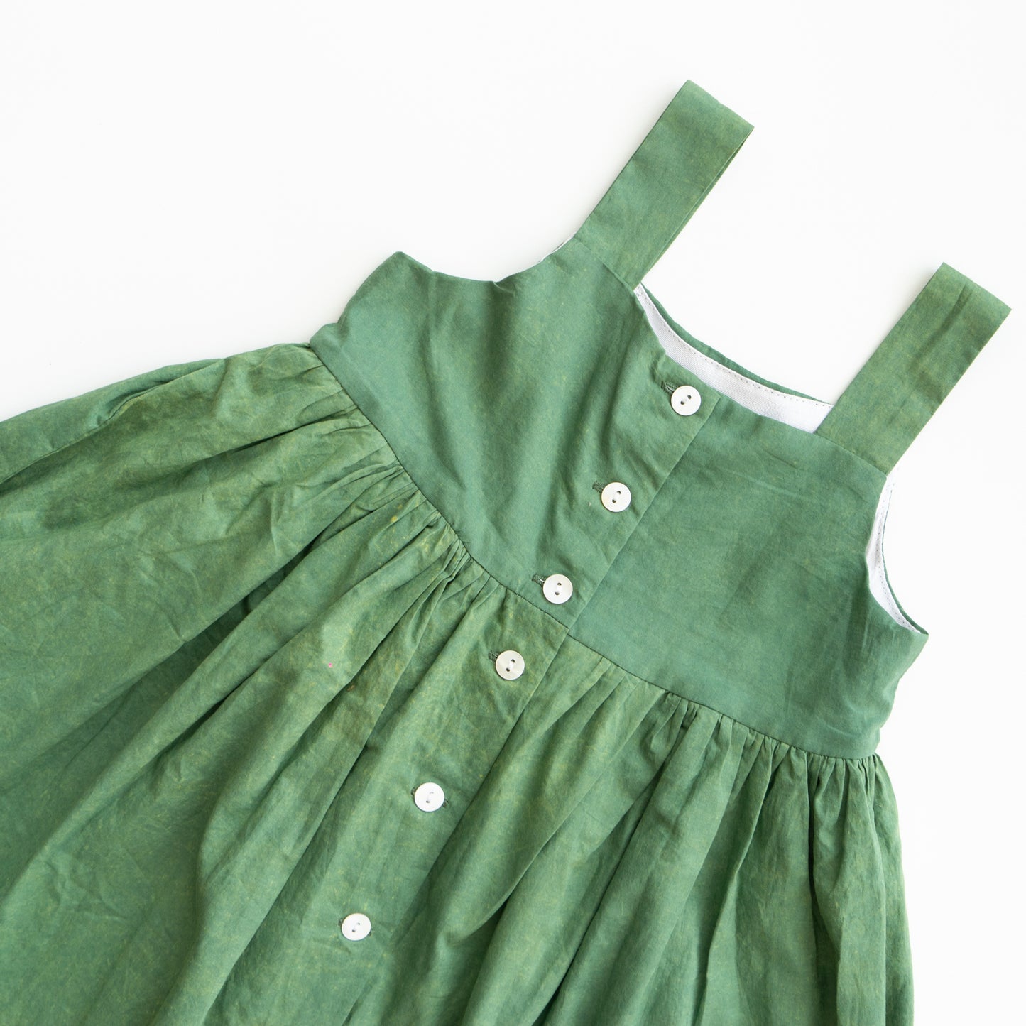 henley dress - forest