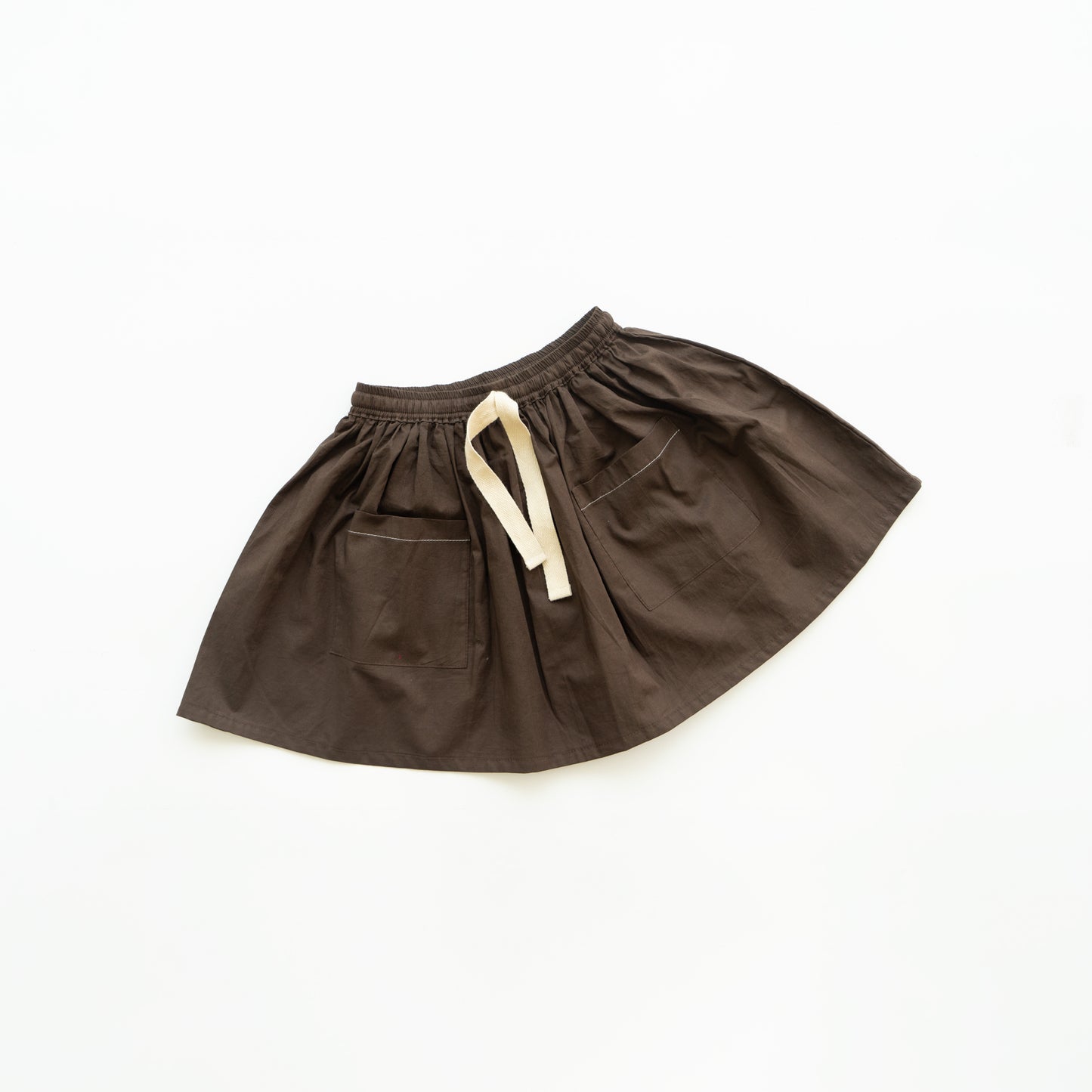 nika corduroy skirt - chocolate