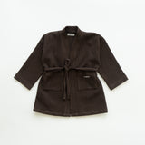 sukou waffle mini robe - chocolate