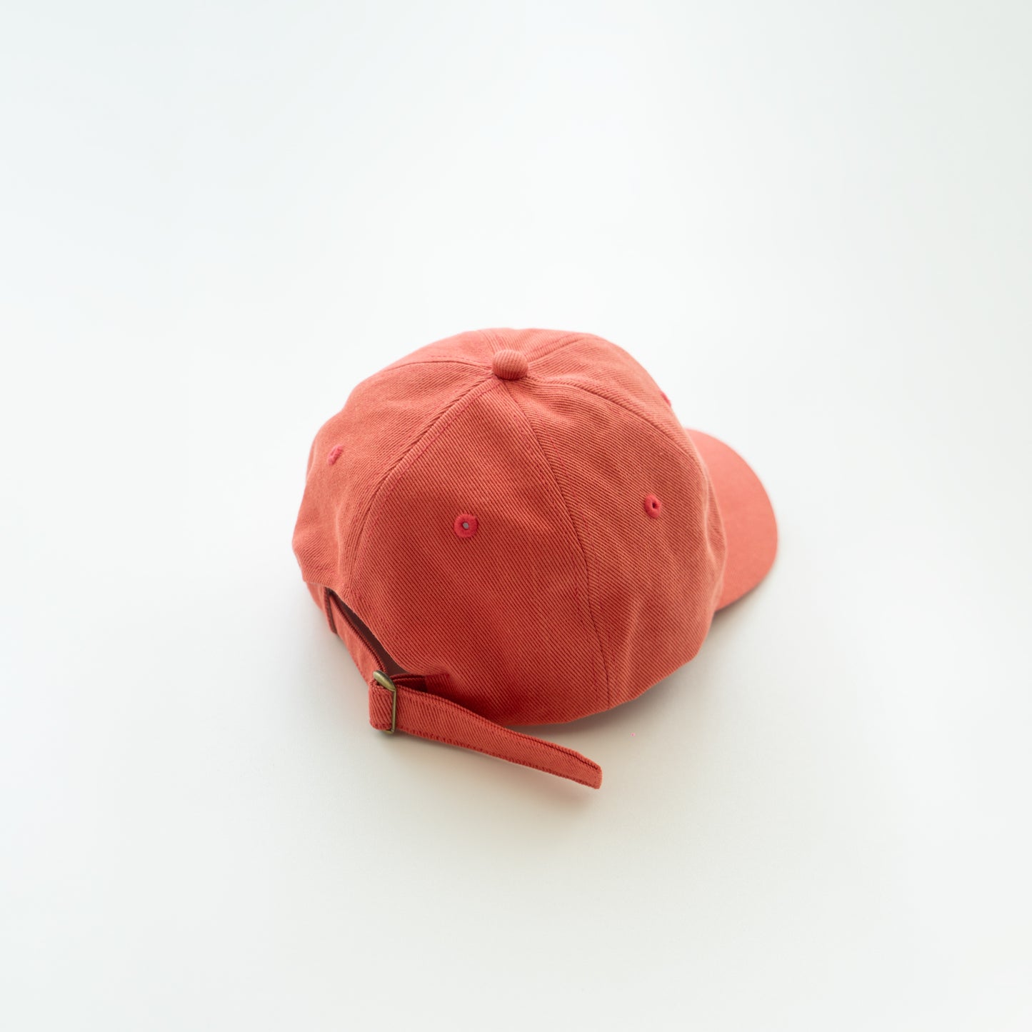 signature dad cap - red