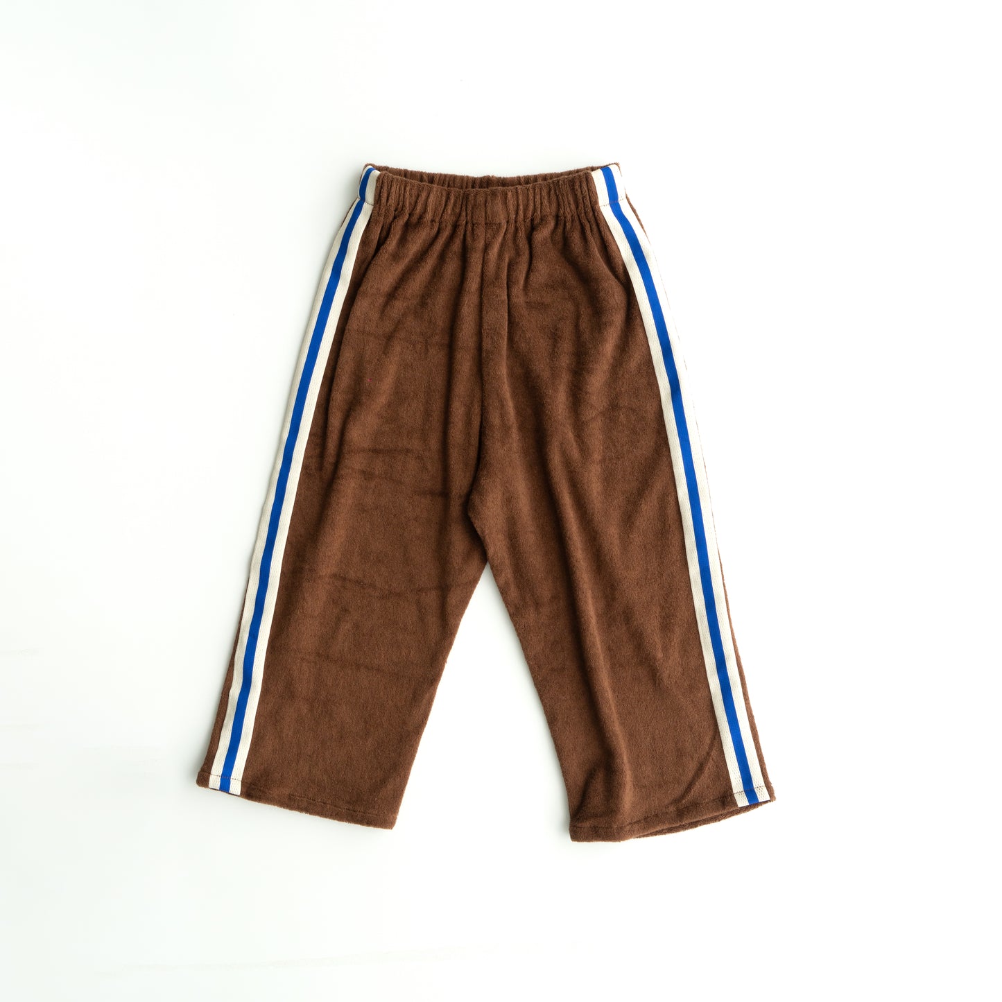 paloma pants - chocolate blue stripe