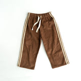 paloma pants - chocolate stripe