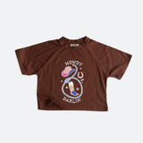 howdy darlin' t-shirt - chocolate