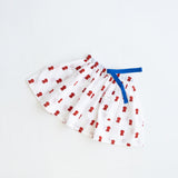 nika corduroy skirt - ladybug