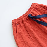 boston pants - tomato