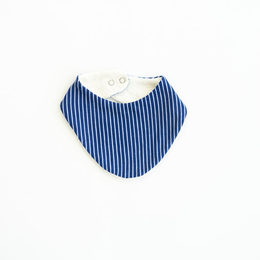 bib - blue stripe