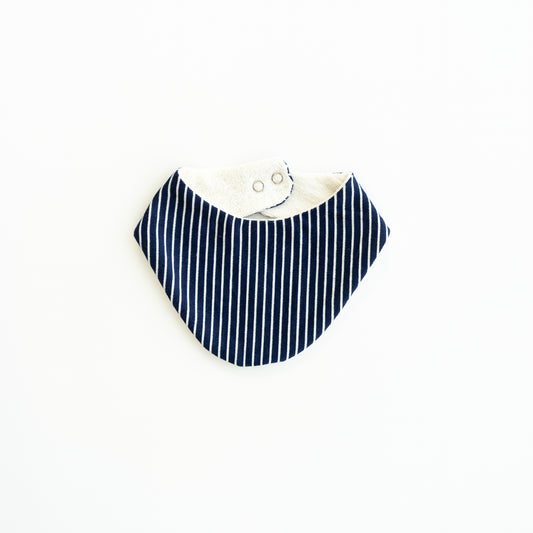 bib - navy stripe