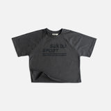 sukou sport t-shirt - charcoal