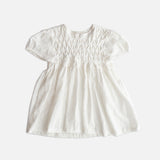 celine smock dress - White