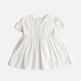 celine smock dress - White
