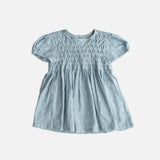 celine smock dress - Blue