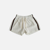 levi shorts - white stripe heart