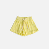 levi shorts - yellow