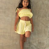 levi shorts - yellow