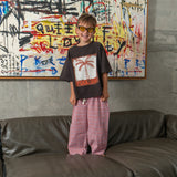 nova pants - red / blue check