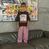 pool side t-shirt - chocolate