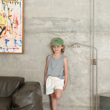 rio sukou signature singlet - grey