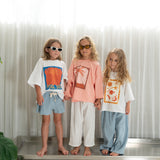 planet t-shirt - white