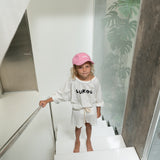 signature dad cap - pink