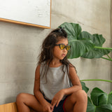 rio sukou signature singlet - grey