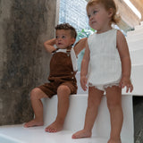 gigi bloomer set - white