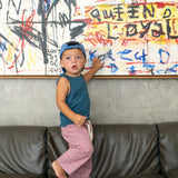 nova pants - red / blue check