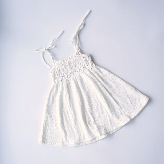 raphael smocked dress