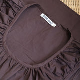 studio ziggy signature dress - chocolate
