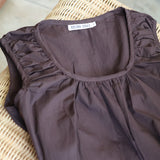 studio ziggy signature dress - chocolate
