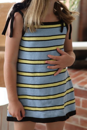 blue / yellow stripe