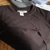 studio ziggy cotton (women's) baby tee - chocolate