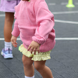 leon knit sweater - barbie