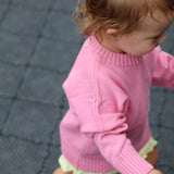 leon knit sweater - barbie