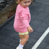 leon knit sweater - barbie