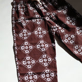 paloma pant - chocolate floral