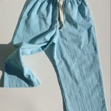 paloma pants- blue check