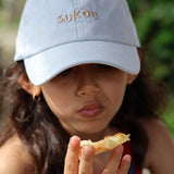 signature dad cap - light denim