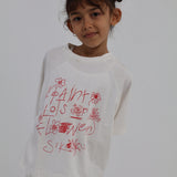 sukou paint white t-shirt