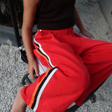 paloma pant - red stripe