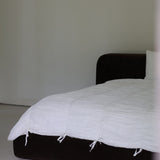 studio ziggy cotton duvet - white