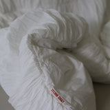 studio ziggy cotton duvet - white