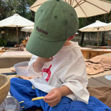 signature dad cap - green