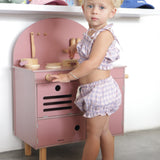 louis bloomer - purple check