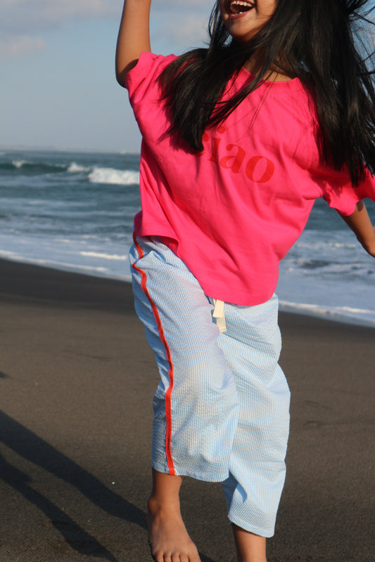 ciao t-shirt - pink / red